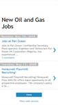 Mobile Screenshot of newoilandgasjobs.blogspot.com