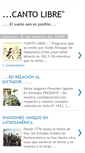 Mobile Screenshot of cantolibrecanto.blogspot.com