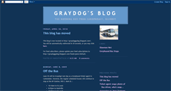 Desktop Screenshot of graydoggydog.blogspot.com