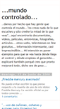 Mobile Screenshot of mundocontrolado.blogspot.com