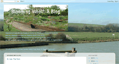 Desktop Screenshot of bloomingwoolf.blogspot.com