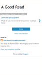 Mobile Screenshot of goodreadncmo.blogspot.com
