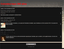 Tablet Screenshot of colombiahace200anos.blogspot.com