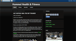 Desktop Screenshot of hummelhealthfitness.blogspot.com