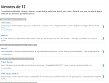 Tablet Screenshot of menoresdedoze.blogspot.com