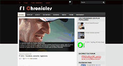 Desktop Screenshot of f1chronicles.blogspot.com