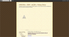 Desktop Screenshot of oficinapedagogicadalingua.blogspot.com