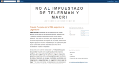 Desktop Screenshot of noalimpuestazo.blogspot.com