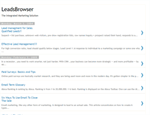Tablet Screenshot of leadsbrowser.blogspot.com