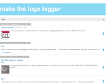 Tablet Screenshot of makethelogobigger.blogspot.com