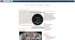 Desktop Screenshot of byrnefamilytree.blogspot.com