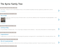 Tablet Screenshot of byrnefamilytree.blogspot.com