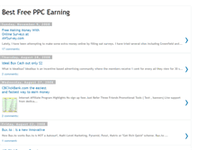 Tablet Screenshot of free-ppc-money.blogspot.com