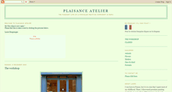 Desktop Screenshot of plaisanceatelier-eng.blogspot.com