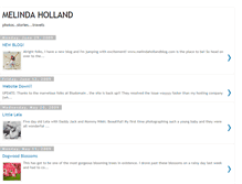 Tablet Screenshot of melindaholland.blogspot.com