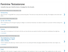 Tablet Screenshot of femininetestosterone.blogspot.com