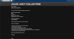 Desktop Screenshot of julescollection.blogspot.com