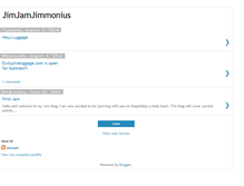 Tablet Screenshot of jimjamjimmonius.blogspot.com