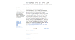 Desktop Screenshot of diabetesnieuws.blogspot.com