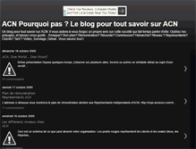 Tablet Screenshot of acnoui-ou-non.blogspot.com