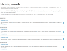 Tablet Screenshot of libreros.blogspot.com