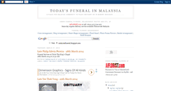 Desktop Screenshot of malaysiafuneral.blogspot.com