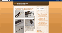 Desktop Screenshot of divinne-collection.blogspot.com