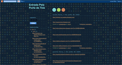 Desktop Screenshot of entradapelaportadetras.blogspot.com