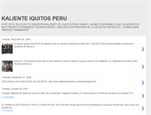 Tablet Screenshot of orquestakaliente.blogspot.com