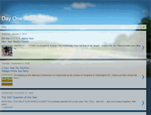 Tablet Screenshot of dayone365.blogspot.com