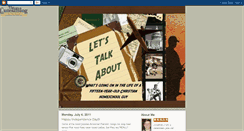 Desktop Screenshot of jontalksabout.blogspot.com