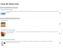 Tablet Screenshot of casa-de-santana.blogspot.com