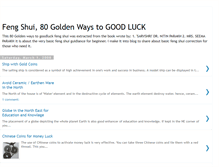 Tablet Screenshot of fengshuigoodluck.blogspot.com