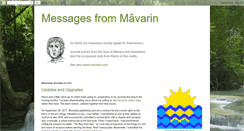 Desktop Screenshot of mavarin.blogspot.com