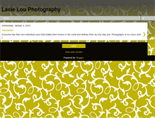 Tablet Screenshot of lacielouphotography.blogspot.com