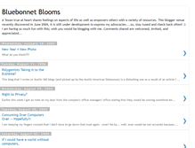 Tablet Screenshot of bluebonnetfields.blogspot.com