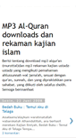 Mobile Screenshot of download-mp3-alquran.blogspot.com