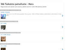Tablet Screenshot of marunmaailma.blogspot.com
