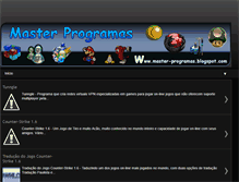 Tablet Screenshot of master-programas.blogspot.com