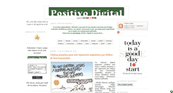 Desktop Screenshot of positivodigital.blogspot.com