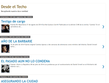 Tablet Screenshot of desdeeltecho.blogspot.com