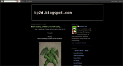 Desktop Screenshot of bp2d.blogspot.com