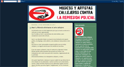 Desktop Screenshot of musicosyartistascallejeros.blogspot.com