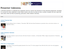 Tablet Screenshot of indonesian-presenter.blogspot.com