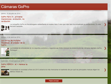 Tablet Screenshot of camarasgopro.blogspot.com