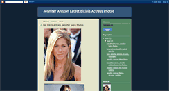 Desktop Screenshot of hot-sexy-actress-jenniferaniston-phot.blogspot.com