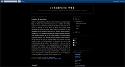 Desktop Screenshot of interfete-web2008.blogspot.com