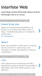 Mobile Screenshot of interfete-web2008.blogspot.com