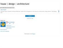 Tablet Screenshot of house-design-architecture.blogspot.com