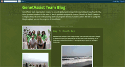 Desktop Screenshot of genetassist.blogspot.com